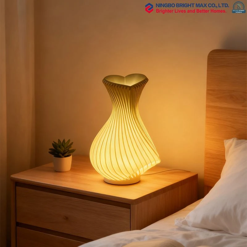 LED spirálová lampa